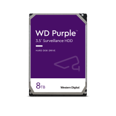 Western Digital HD Purple Surveillance, 8TB, 5400RPM, 256MB Cache