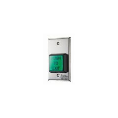Alarm Controls - Green Illuminated "Push to Exit" Button