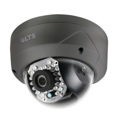 Platinum 2 MP Vandal-Resistant Dome HD-TVI Camera - Black