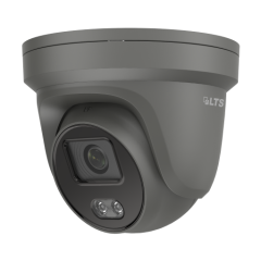 Platinum 4 MP Color 24/7 Fixed Turret IP Camera – Black