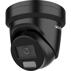 Platinum 8 MP Turret IP Camera – Black