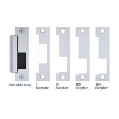 HES 1500C Complete Pac 1500 Strike Body + 4 Faceplates