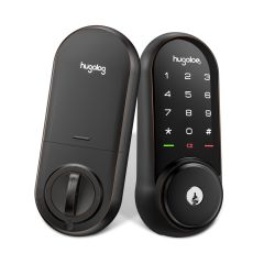 Hugolog Smart Lock with Touchscreen (Rubbed Bronze)