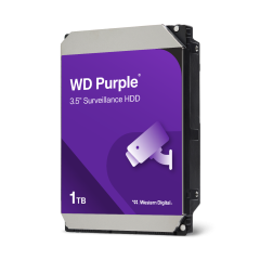 Western Digital Purple 1 TB Hard Disk Drive, 5,400 RPM Class