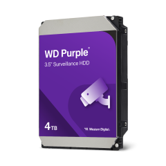 Western Digital Purple 4 TB Hard Disk Drive, 5,400 RPM