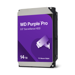Western Digital Purple Pro 14 TB AI Hard Disk Drive, 7,200 RPM Class