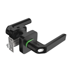 Fingerprint & Key Fob Smart Lock-Black